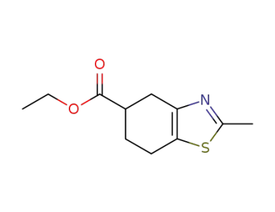 methyl-2 ethoxycarbonyl-5 tetrahydro-4,5,6,7 benzo<d>thiazole