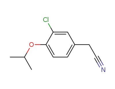3-chloro-4-isopropoxyphenylacetonitrile