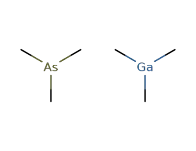 trimethyl gallium ; compound with trimethylarsine