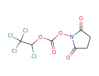 1,2,2,2-tetrachloroethyl-(N-succinimidyl)carbonate