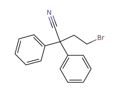 4-bromo-2,2-diphenylbutyronitrile